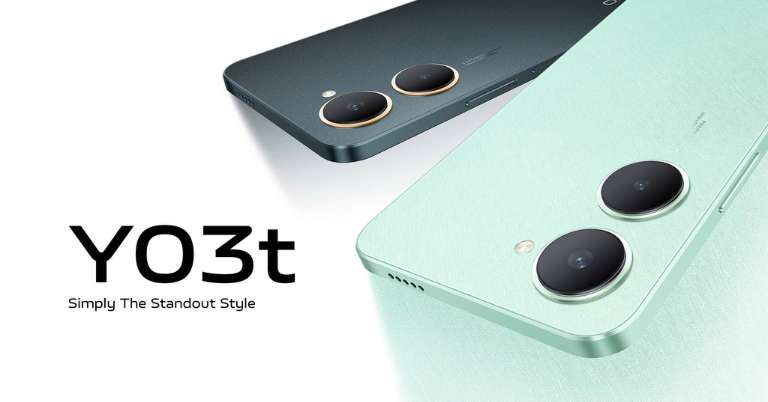Vivo launches Y03t, it's pretty much the same as the regular Y03