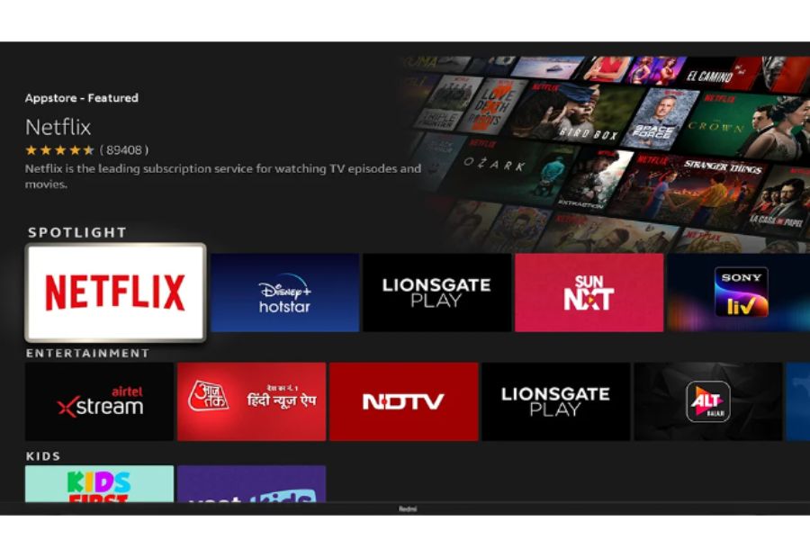 FireOS on Redmi Smart TV