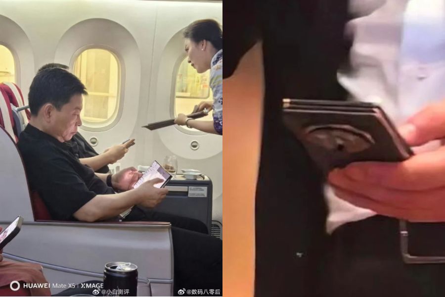 Huawei Tri-fold Phone Spottings