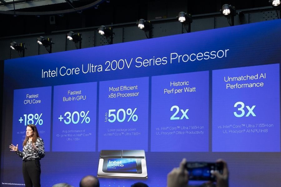 Intel Core Ultra 200V Lunar Lake improvements