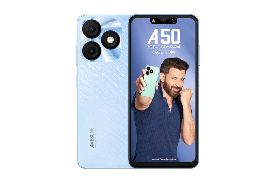 Itel A50 4G Display and Design