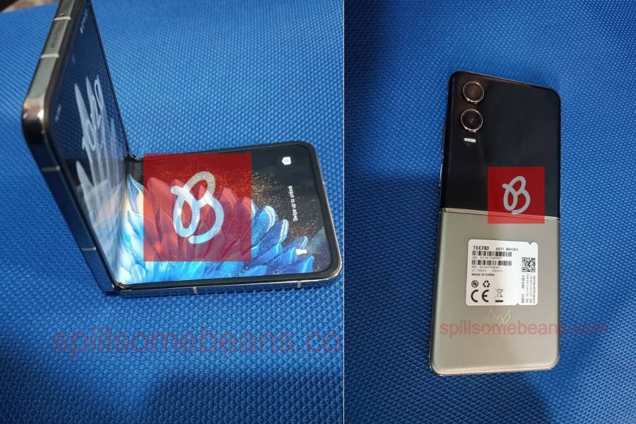 Tecno Phantom V Flip 2 design and display