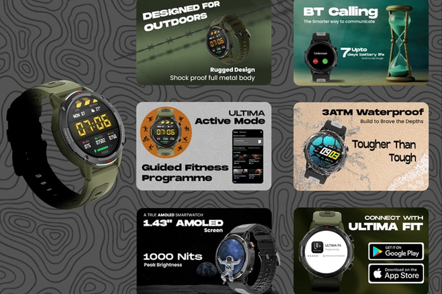 Ultima Watch Active Features 