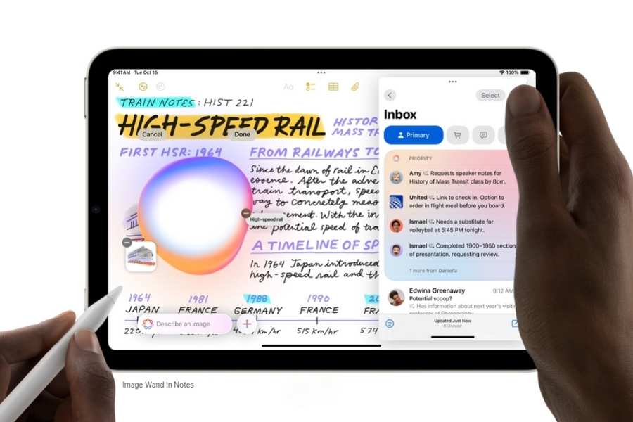 iPad Image Wand in Notes