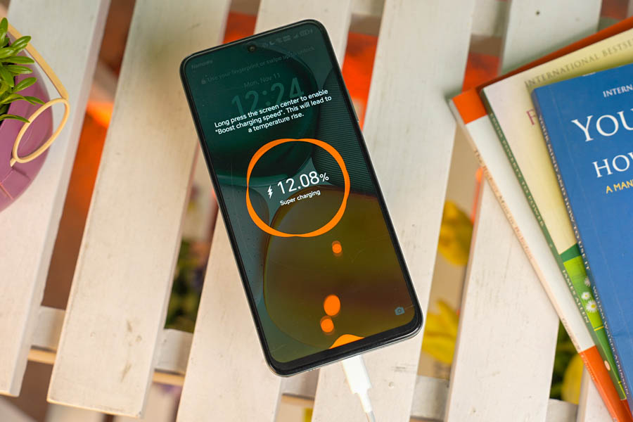 Honor X7c Review - charging