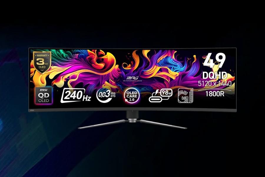 MSI MPG 491CQPX Design