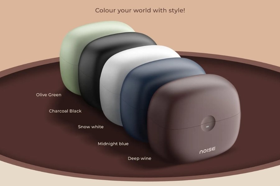 Noise Buds Nero Colours