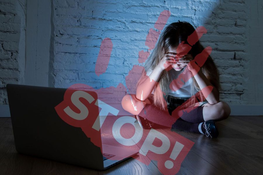 Online Child Abuse affecting a child