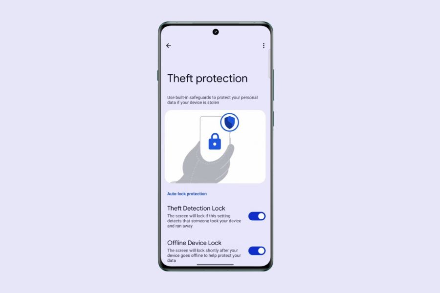 OxygenOS 15 theft protection