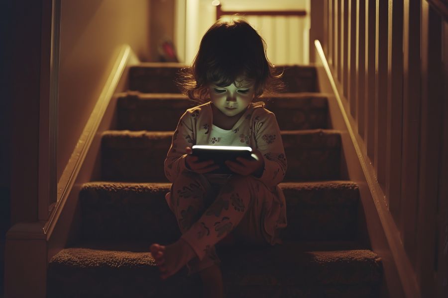 child addiction to smartphone