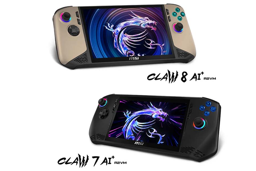 MSI CLaw 8 AI and Claw 7 AI Display
