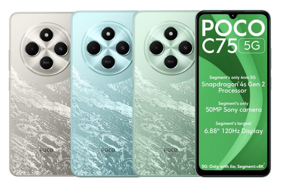 Poco C75 5G Design and Display