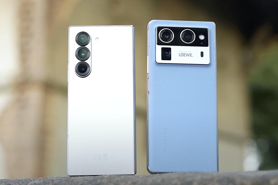 Tecno Phantom V Fold 2 vs Galaxy Z Fold 6 - Design 1