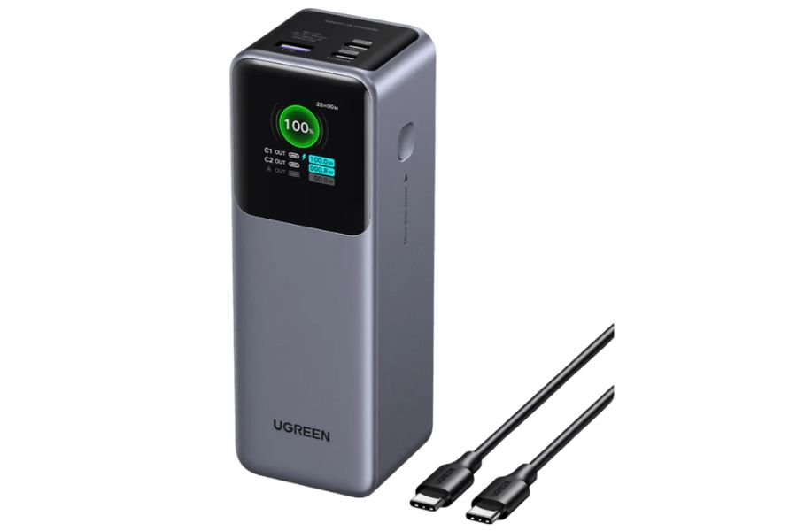 UGREEN Nexode Power Bank 25000mAh 200W with Smart Digital Display