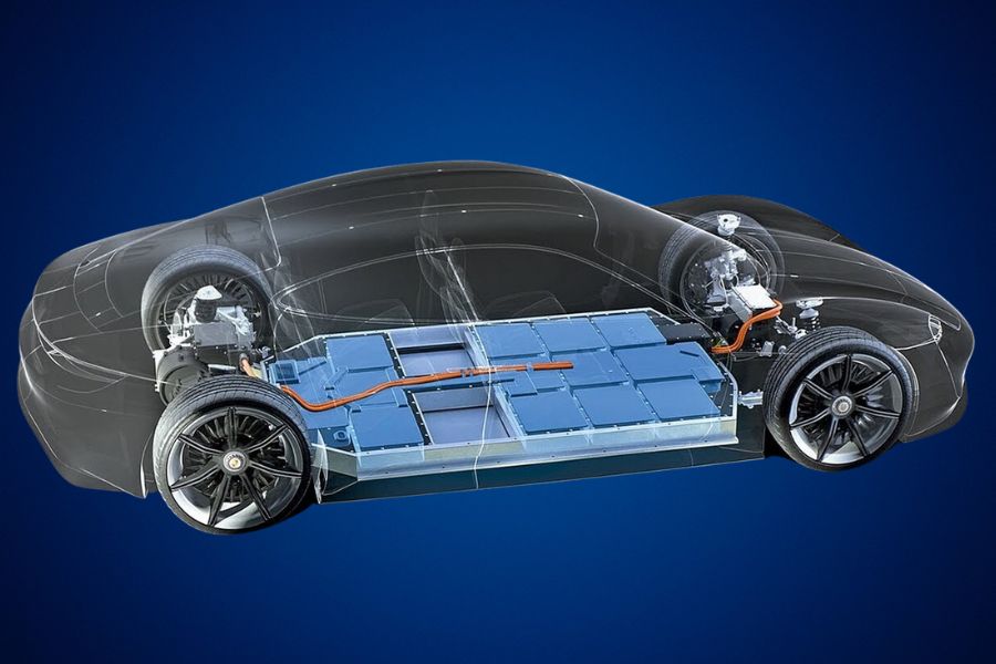 Use of batteries in EVs