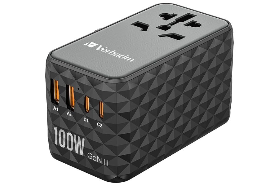 Verbatim 100W Travel GaN Charger