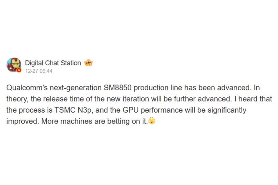 snapdragon 8 elite 2 performance
