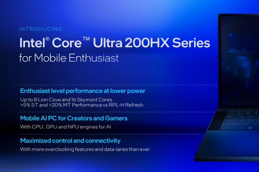 Intle Core Ultra 200HX Series