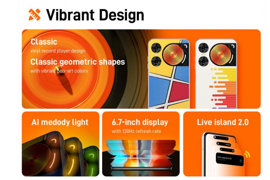 Nubia Music 2 features