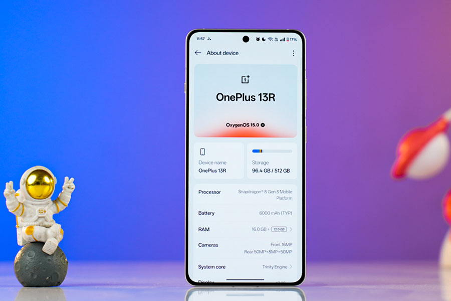 OnePlus 13R Software