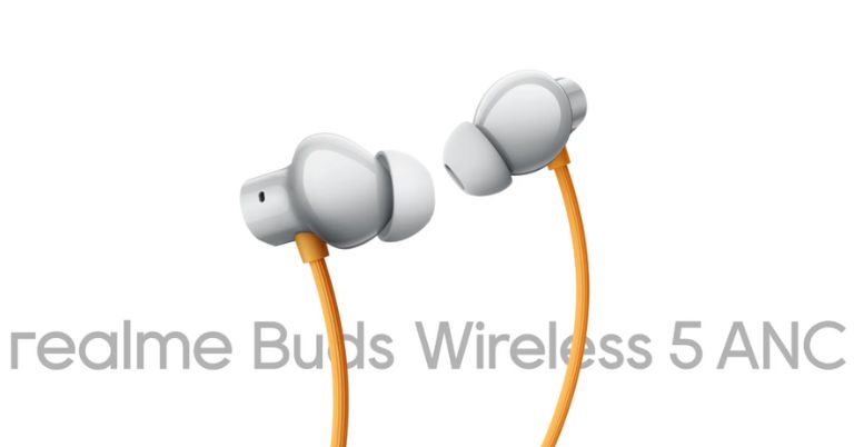Realme Buds Wireless 5 ANC Neckband launched with 360° Spatial Audio