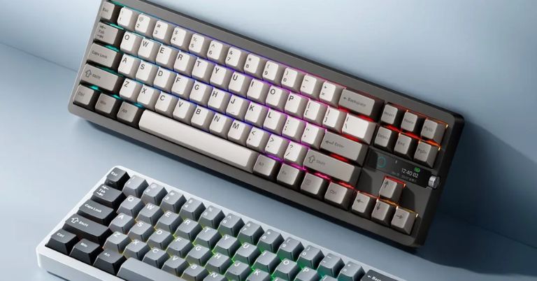 Xiaomi MK71 Pro keyboard launched with a display and metal keys!