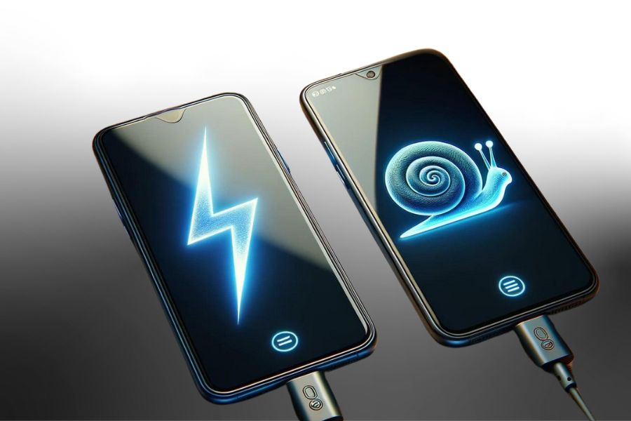 fast charging and slow charging