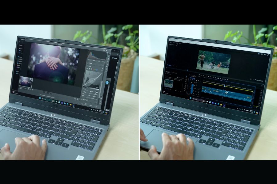 LO15 15 2024 i5 12450HX RTX 4050 Review - Video Editing