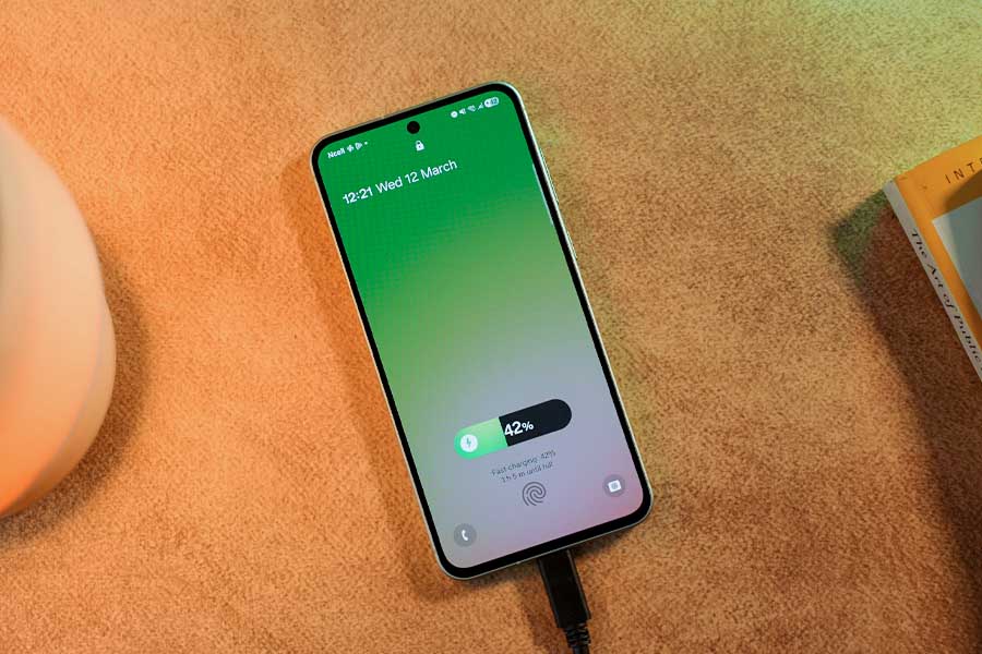 Samsung Galaxy A56 Review - Charging