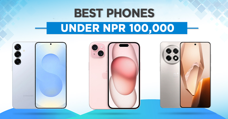 Best Mobile Phones Under Rs. 100,000 in Nepal [Updated 2025]