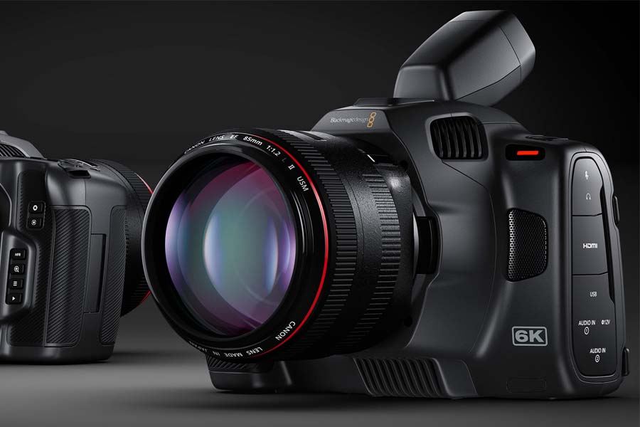 Blackmagic cinema camera 6k pro design