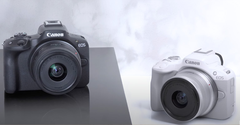 Canon EOS R50 mirrorless camera with 4K Video and APS-C sensor now in Nepal