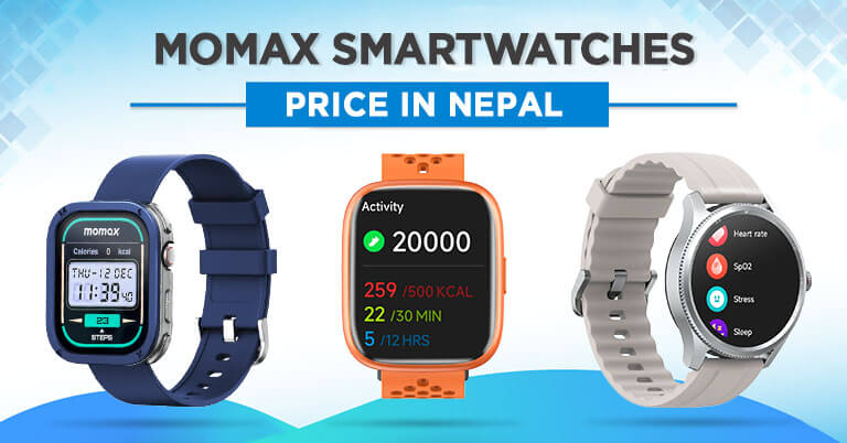Momax launches its "1-Wear" series of smartwatches in Nepal