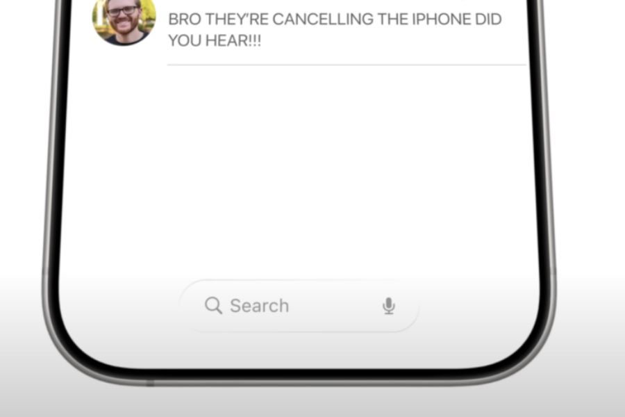 iOS 19 brings a search bar to the bottom of the screen