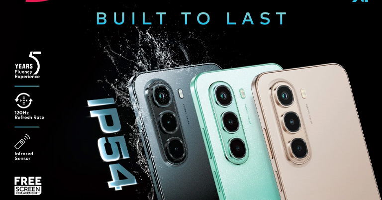 Itel A95 5G debuts with Dimensity 6300, Panda Glass, and AI tricks