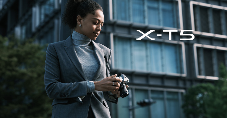 FUJIFILM X-T5: the ultimate mirrorless camera with 6.2K Video, advanced autofocus, and image stabilization