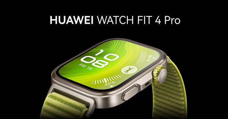 Huawei Watch Fit 4 Pro with a titanium build is here in Nepal