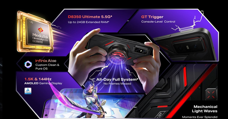 Infinix GT 30 Pro with shoulder triggers, Dimensity 8350 finally launched in Nepal