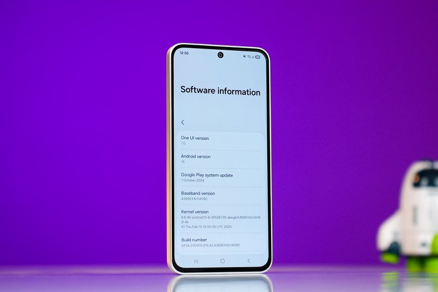 Samsung Galaxy A36 Software