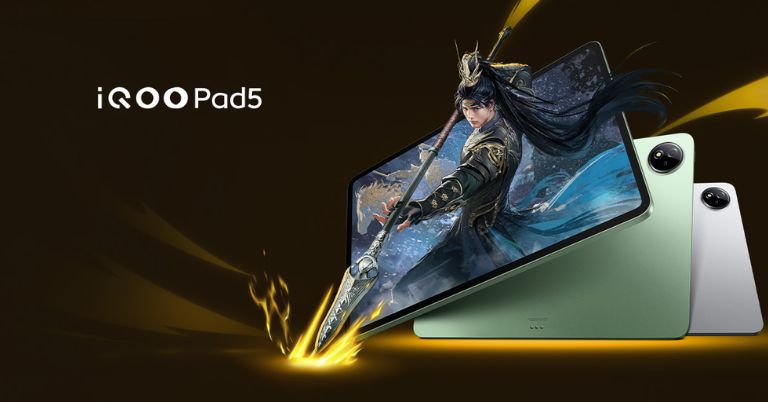 iQOO Pad 5 launched with 144Hz display and Dimensity 9300+ processor