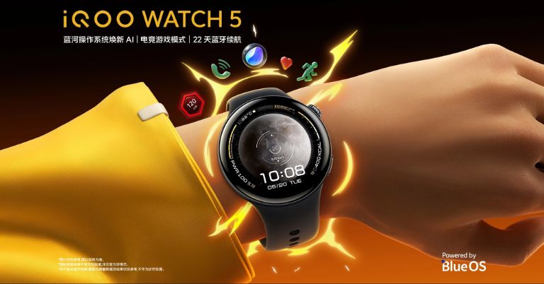 iQOO Watch 5 launched with a circular AMOLED panel