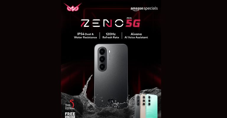 Itel Zeno 5G launched in India with Dimensity 6300 chipset