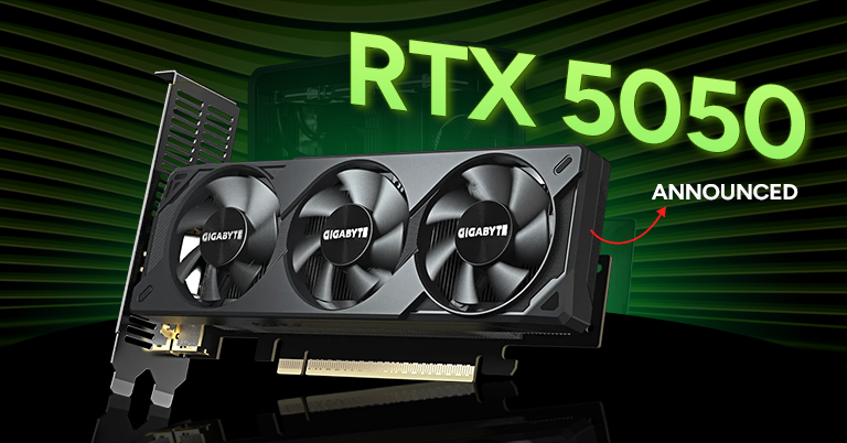 NVIDIA GeForce RTX 5050 goes official: Here’s what’s new