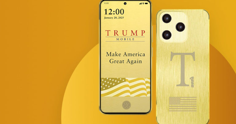 Amidst war tensions, Trump launches a phone for “hardworking patriots”