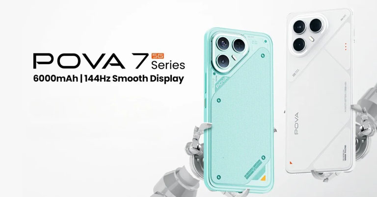 Tecno Pova 7 is now official with Dimensity 7300 chipset