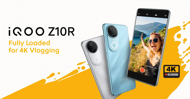 iQOO Z10R launched with Dimensity 7400, 4K selfie camera & IP69 rating