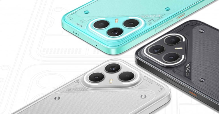 Tecno Pova 7 Pro is also official alongside the Pova 7 featuring Dimensity 7300