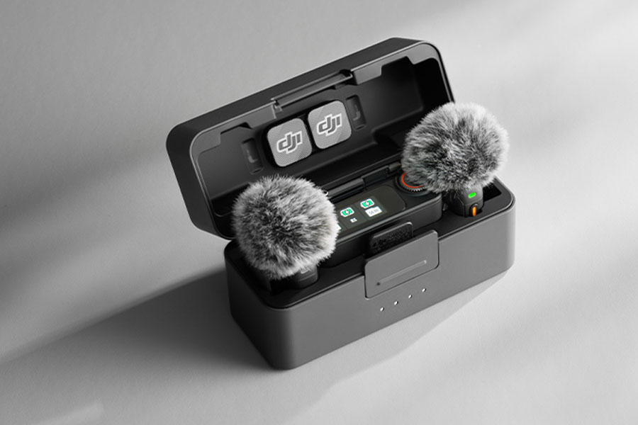 DJI Mic 3 Design and Display