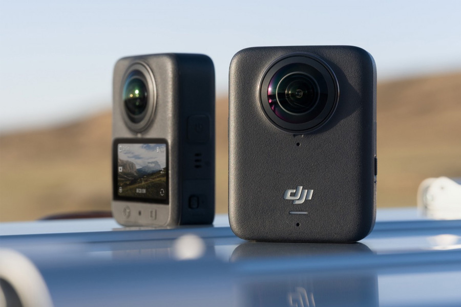 DJI OSMO 360 Design and display