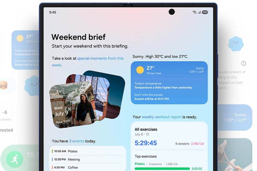 One UI 8 on Samsung Galaxy Z Fold 7